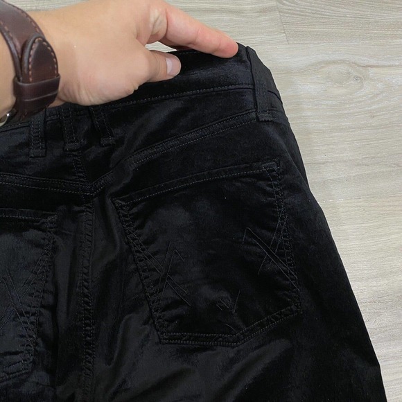 McGuire Denim Newton Mid Rise Skinny Pants in Black Velvet Women’s Sz 30 X 29 - Picture 8 of 8